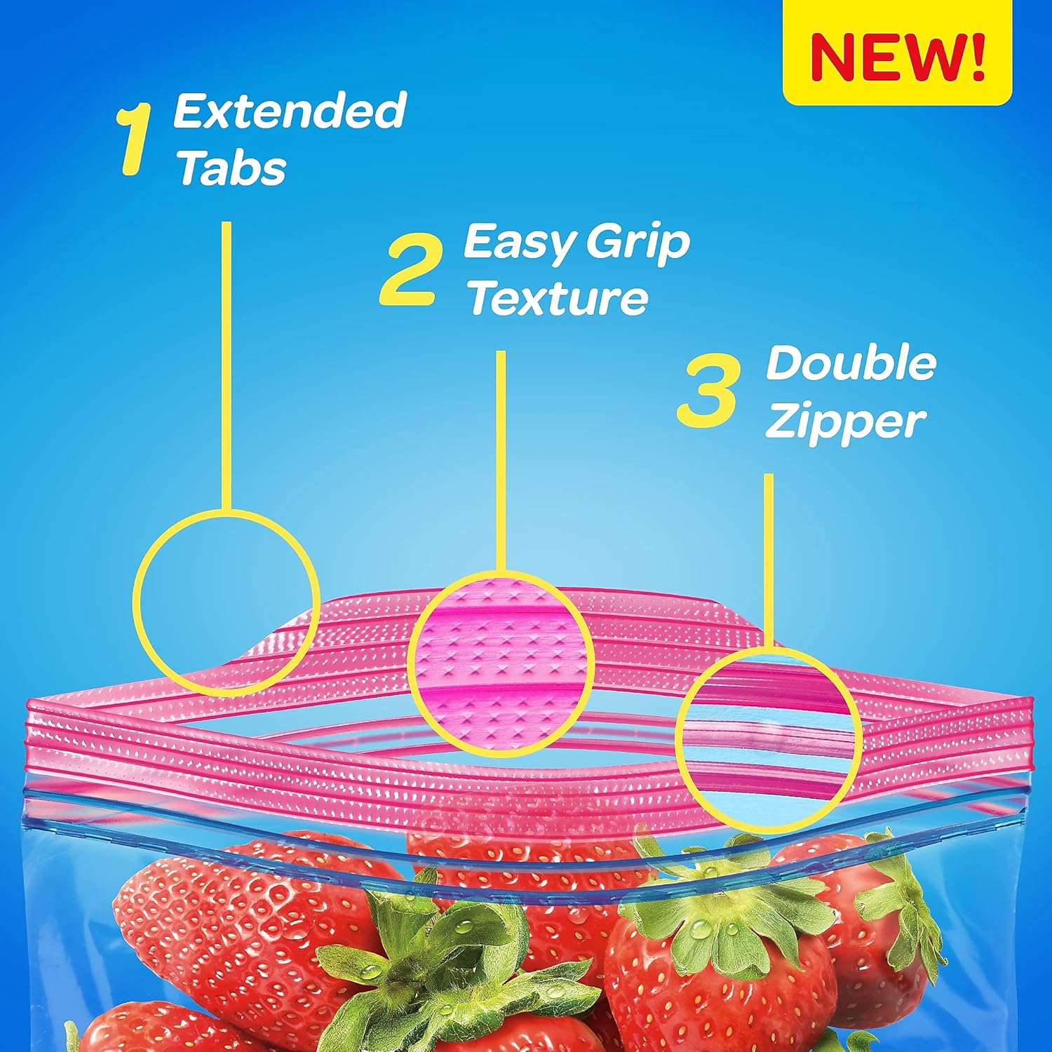 Double Zipper Storage Bags - Image 4